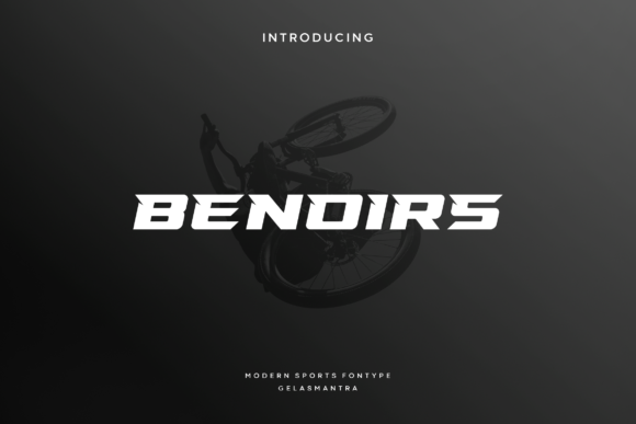Benoirs: A Typeface Built for Speed and Impact