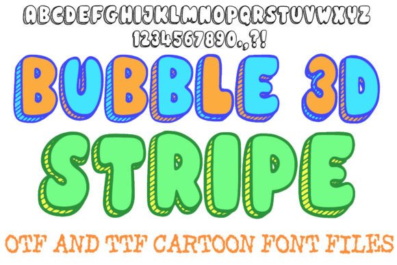 Bubble 3D Stripe: Adding Playful Dimension to Your Designs