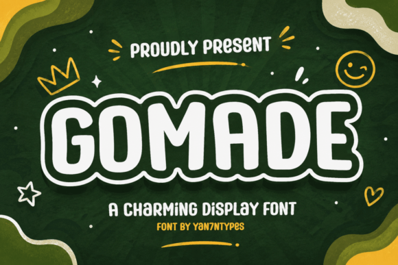 Gomade: The Friendly Font That Makes Your Designs Pop