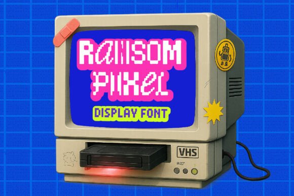 Ransom Pixel: A Typeface for Bold, Retro-Inspired Branding