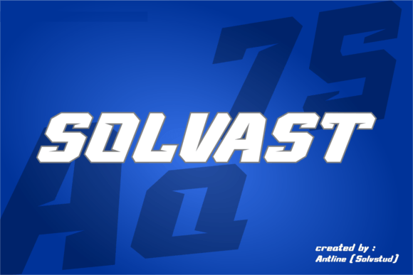 Solvast: Capturing Speed and Precision in Modern Typography