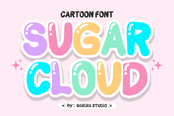 Sugar Cloud: A Typeface That Tastes Like Childhood Joy