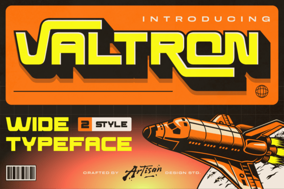 Valtron: Capturing the Retro-Futuristic Spirit in Your Designs