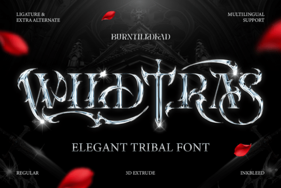 Wildtras: Crafting Identity Through Cinematic Typography