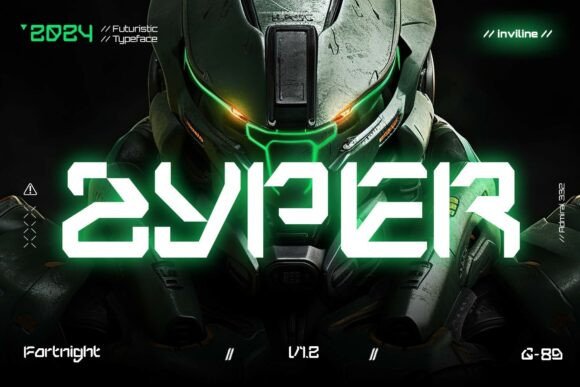 Zyper: A Typeface Forged in the Digital Frontier